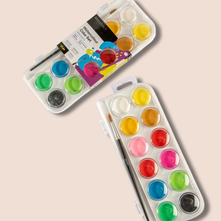 12-Color Watercolor Set
