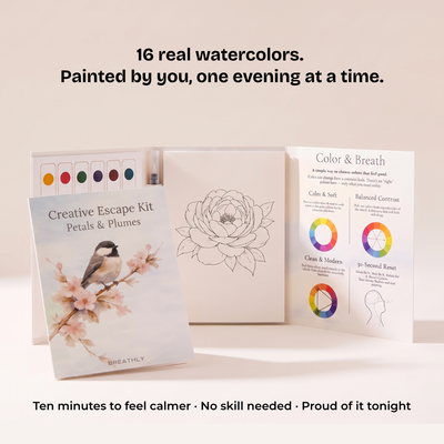Creative Escape Kit - Petals & Plumes