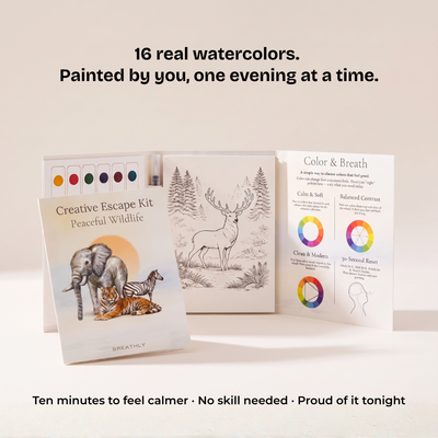 Creative Escape Kit - Peaceful Wildlife