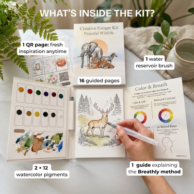 Creative Escape Kit - Peaceful Wildlife