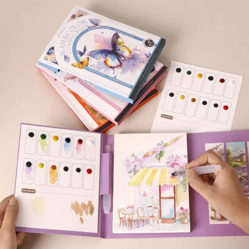 2. A Color Guide For Every Page — Because Choosing Is Exhausting